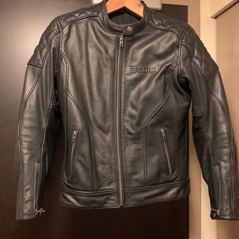 Sedici Leather Motorcycle Jacket